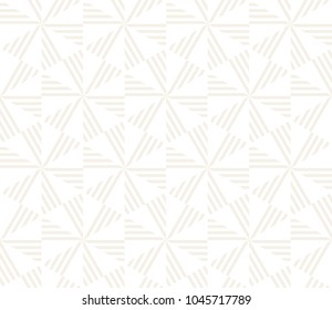 Vector seamless pattern. Modern stylish texture. Repeating geometric tiles from striped triangle elements