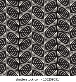 Vector seamless pattern. Modern stylish abstract texture. Repeating geometric tiles from striped elements