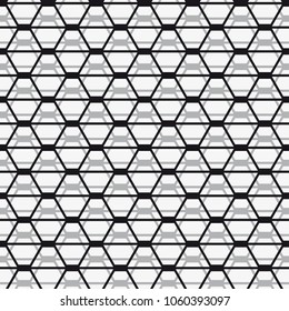  Vector seamless pattern. Modern stylish texture. Repeating geometric tiles with a grid of rhombuses.