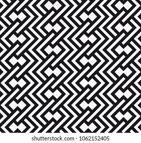  Vector seamless pattern. Modern stylish texture. Repeating geometric tiles with a grid of squares.