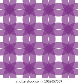 Vector seamless pattern. Modern stylish texture. Repeating circles background