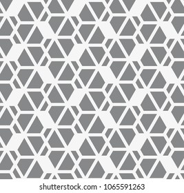  Vector seamless pattern. Modern stylish texture. Repetition of geometric tiles.