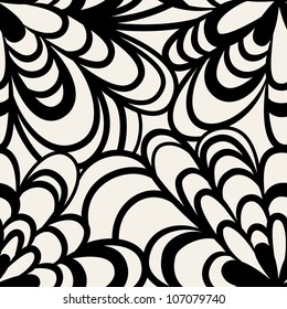 vector seamless pattern. modern stylish texture. endless abstract background