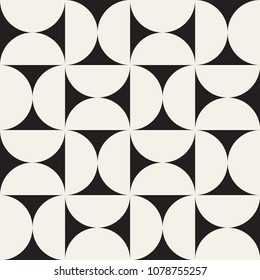 Vector seamless pattern. Modern stylish abstract texture. Repeating geometric tiles from striped elements