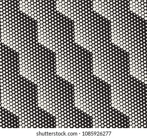 Vector seamless pattern. Modern stylish abstract texture. Repeating geometric tiles from striped elements