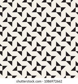 Vector seamless pattern. Modern stylish abstract texture. Repeating geometric tiles from striped elements