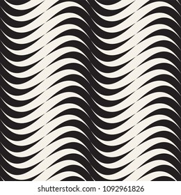 Vector seamless pattern. Modern stylish abstract texture. Repeating geometric tiles from striped elements
