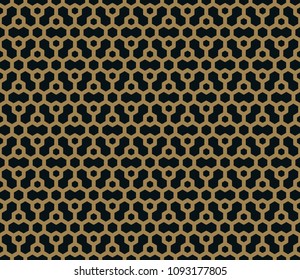Vector seamless pattern. Modern stylish texture. Repeating geometric tiles from striped elements