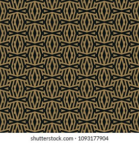 Vector seamless pattern. Modern stylish texture. Repeating geometric tiles from striped elements
