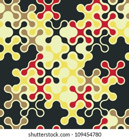 vector seamless pattern. modern stylish texture. endless abstract background