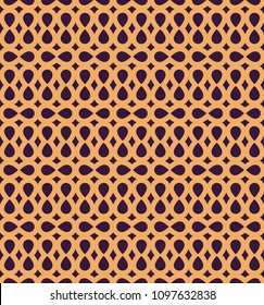 Vector seamless pattern. Modern stylish abstract texture. Repeating geometric linear tiles pattern background