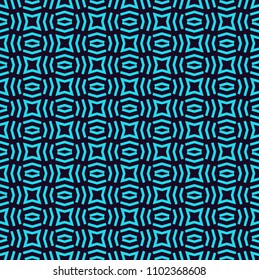 Vector seamless pattern. Modern stylish linear texture. Repeating geometric tiles with line elements.