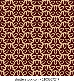 Vector seamless pattern. Modern stylish texture.linear ornament seamless pattern. Repeating abstract background