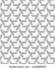 Vector seamless pattern. Modern stylish texture. Repetition of geometric tiles.