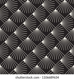 Vector seamless pattern. Modern stylish abstract texture. Repeating geometric tiles from striped elements