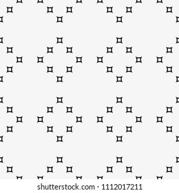  Vector seamless pattern. Modern stylish texture. Repeating geometric tiles with a grid of squares.