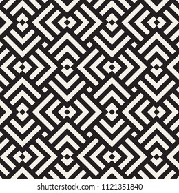Vector seamless pattern. Modern stylish texture. Repeating geometric tiles with bold squares.