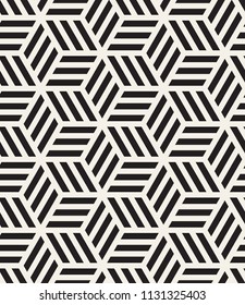 Vector seamless pattern. Modern stylish bold texture. Repeating geometric tiles with bold rhombuses.