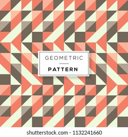 Vector seamless pattern. Modern stylish Pattern. Repeating geometric pattern