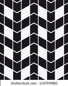  Vector seamless pattern. Modern stylish texture. Repeating geometric tiles with a grid of rhombuses.