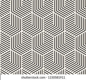 Vector Seamless Pattern Modern Monochrome Texture Stock Vector (Royalty ...