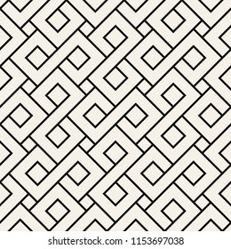 Vector seamless pattern. Modern stylish texture. Repeating geometric tiles with bold squares.