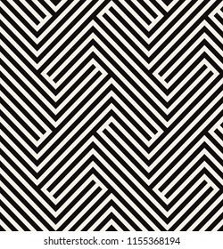 Vector seamless pattern. Modern stylish texture. Repeating geometric tiles with bold elements.