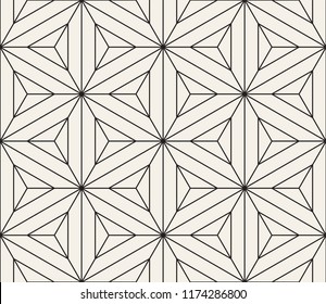 Vector seamless pattern. Modern stylish abstract texture. Repeating geometric tiles from striped elements Vector seamless pattern. Modern stylish abstract texture. Repeating geometric tiles from striped elements