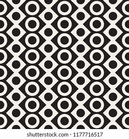 Vector seamless pattern. Modern stylish abstract texture. Repeating geometric tiles from striped elements
