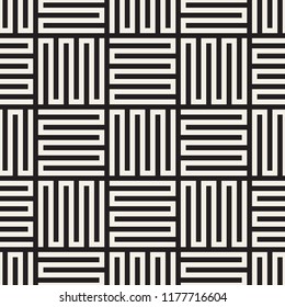 Vector seamless pattern. Modern stylish abstract texture. Repeating geometric wavy lines tiles Vector seamless pattern. Modern stylish abstract texture. Repeating geometric wavy lines tiles