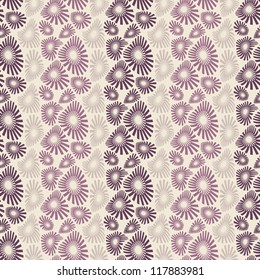 Vector seamless pattern. Modern stylish texture. Endless abstract background