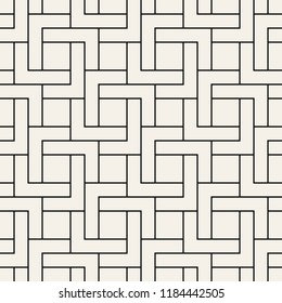 Vector seamless pattern. Modern stylish texture. Repeating geometric tiles. Bold rectangular grid. Square elements form simple contrast print.