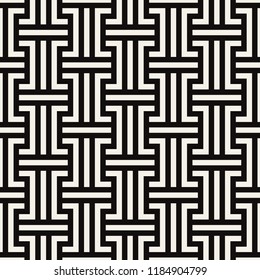 Vector seamless pattern. Modern stylish texture. Repeating geometric tiles with bold ractangular elements. Can be used as swatch for illustrator.
