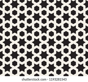 Vector seamless pattern. Modern stylish abstract texture. Repeating geometric tiles from striped elements