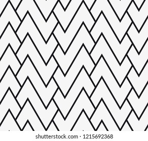  Vector seamless pattern. Modern stylish texture. Repetition of geometric tiles.