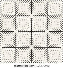 Vector seamless pattern. Modern stylish texture. Repeating geometric tiles