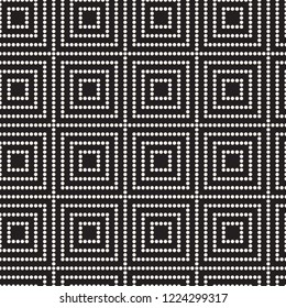 Vector seamless pattern. Modern stylish abstract texture. Repeating geometric tiles from striped elements