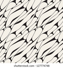 Vector seamless pattern. Modern stylish texture. Endless abstract mesh. Hand drawn background