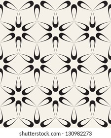 Vector seamless pattern. Modern stylish texture. Repeating geometric tiles