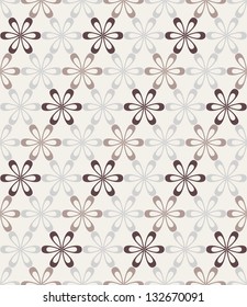 Vector seamless pattern. Modern stylish texture. Repeating geometric tiles