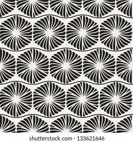 Vector seamless pattern. Modern stylish texture. Repeating geometric tiles