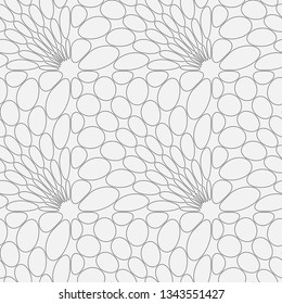  Vector seamless pattern. Modern stylish texture. Repetition of geometric tiles with an abstract mesh of drops.