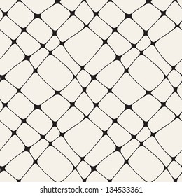 Vector seamless pattern. Modern stylish texture of mesh. Repeating abstract background