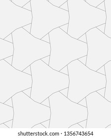  Vector seamless pattern. Modern stylish texture. Repeating geometric tiles with triangles.