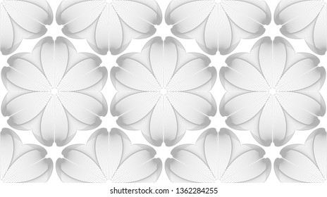 Vector seamless pattern. Modern stylish texture for you design.