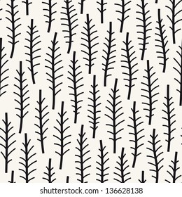 Vector seamless pattern. Modern stylish texture. Stylish abstract background