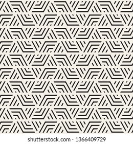 Vector seamless pattern. Modern stylish stripes texture. Repeating geometric tiles from thin lines. Contemporary graphic design.