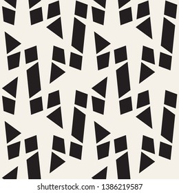 Vector seamless pattern. Modern stylish texture. Repeating geometric tiles with a grid of rhombuses and squares