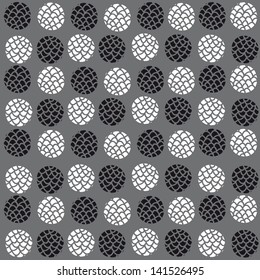 vector seamless pattern. modern stylish texture. repeating abstract background 