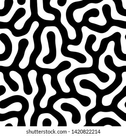 Vector seamless pattern. Modern stylish texture with smooth natural maze. Repeating abstract  tileable background. Compound organic shapes. Trendy surface design. - Powered by Shutterstock - Get 15% off with code: PIKWIZARD15